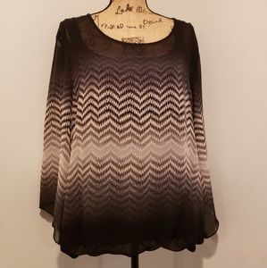 Dressbarn women's XL dress top